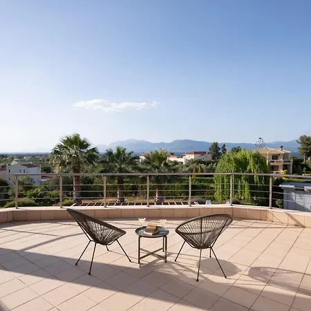 וילה 3 Palm Villa Chalkís